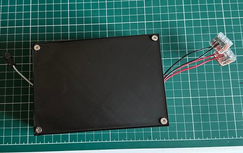 Completed and boxed project